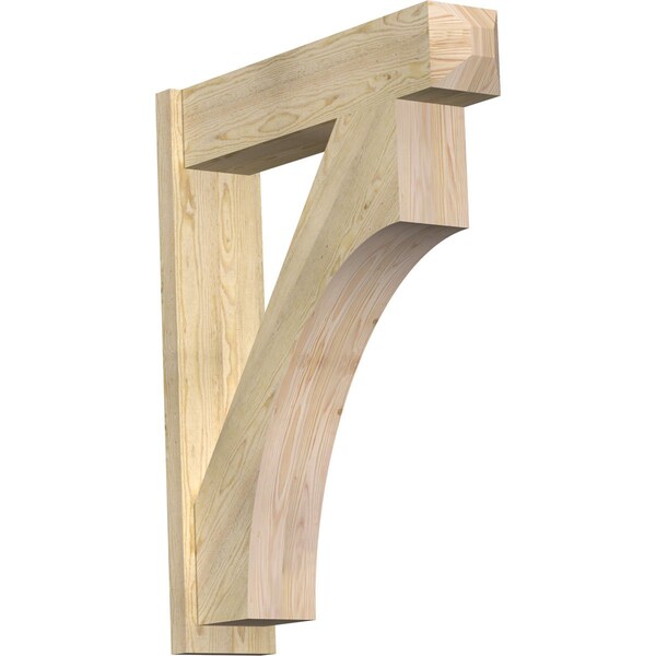 Ekena Millwork Westlake Craftsman Rough Sawn Outlooker, Douglas Fir, 8"W x 34"D x 42"H OUT08X34X42WTL04RDF - main